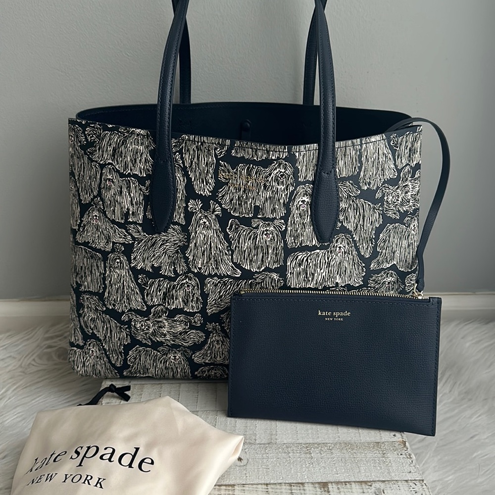 Kate spade every day show dog tote bag